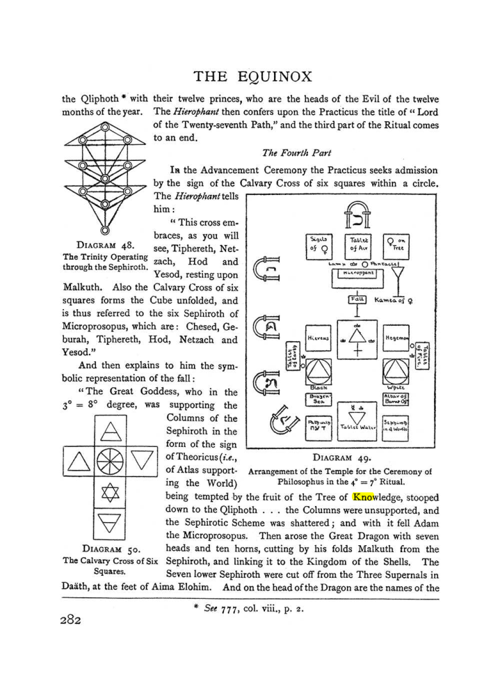 Original scan of The Equinox (Volume I, Number I), PDF page 290