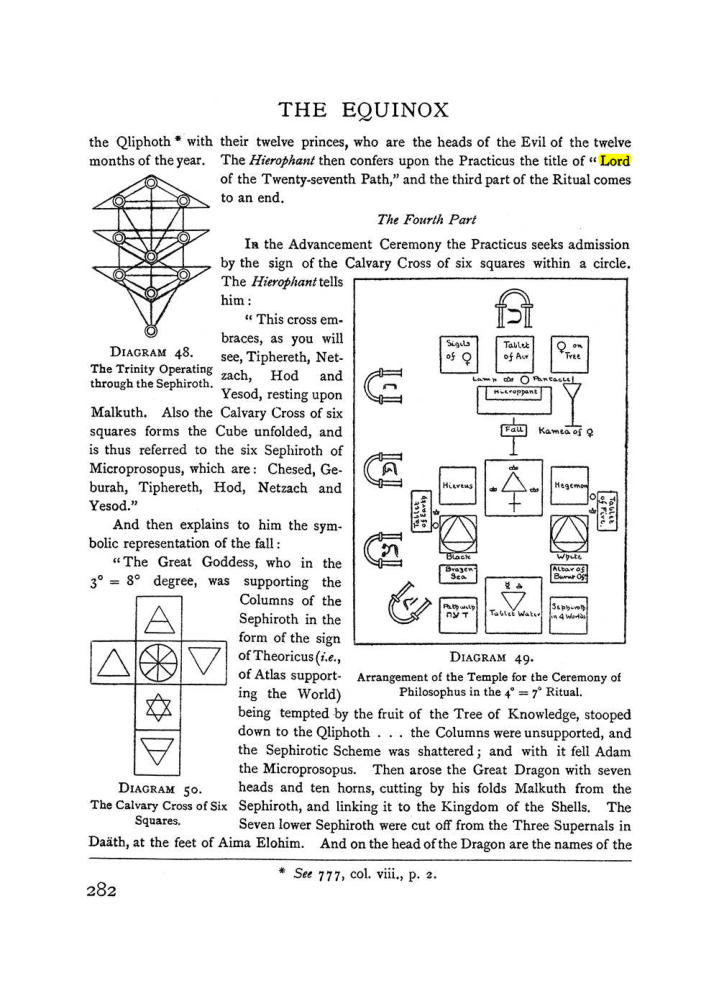 Original scan of The Equinox (Volume I, Number I), PDF page 290