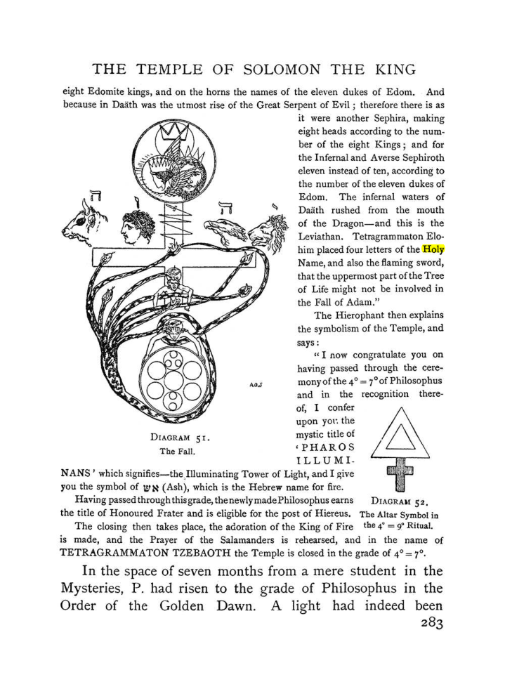 Original scan of The Equinox (Volume I, Number I), PDF page 291