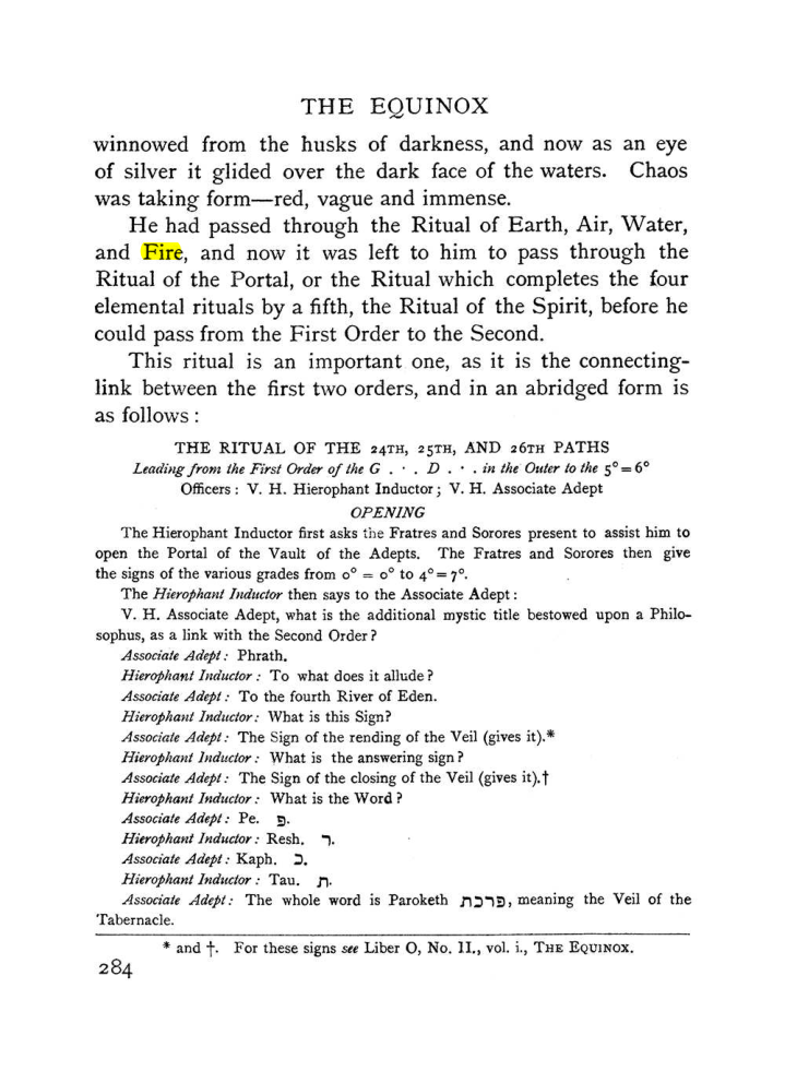 Original scan of The Equinox (Volume I, Number I), PDF page 292