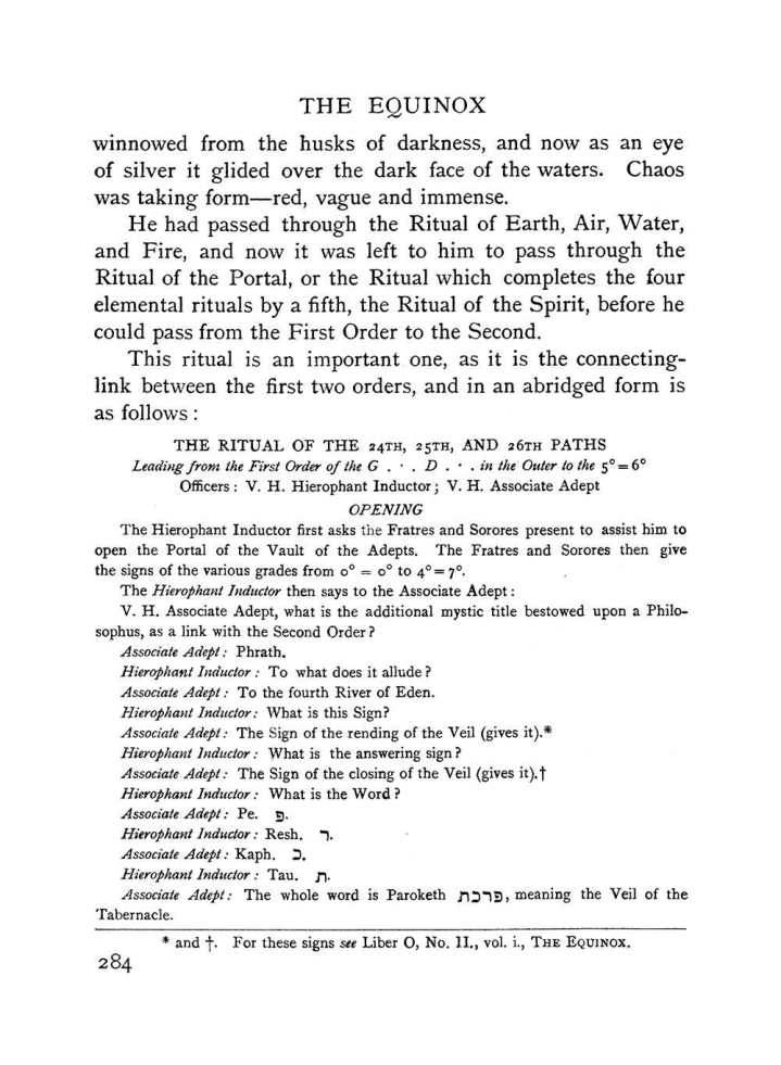 Original scan of The Equinox (Volume I, Number I), PDF page 292