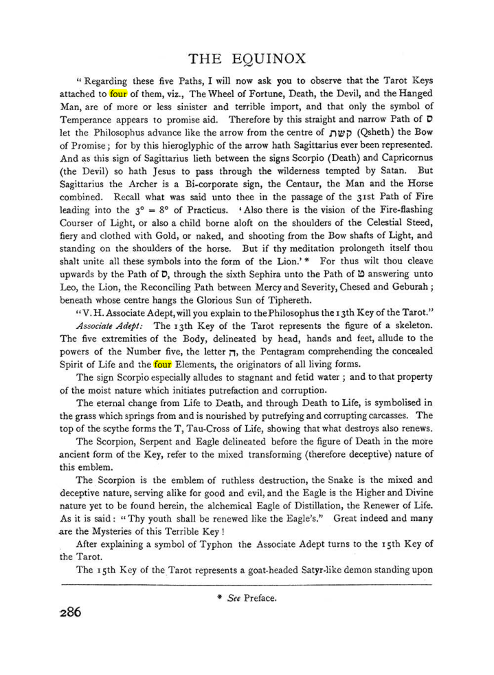Original scan of The Equinox (Volume I, Number I), PDF page 294