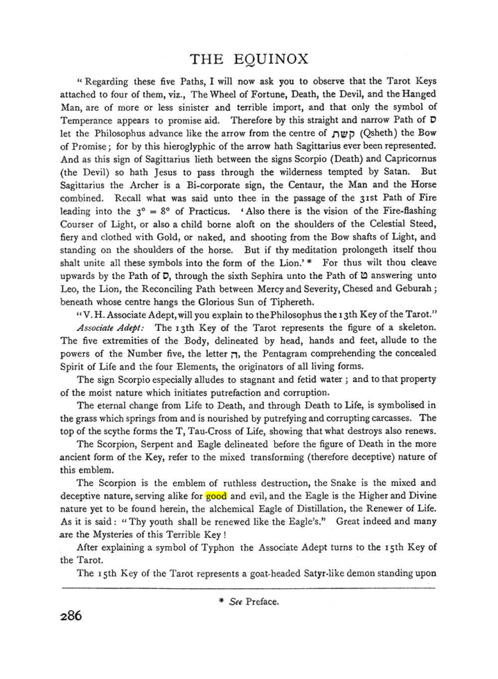 Original scan of The Equinox (Volume I, Number I), PDF page 294