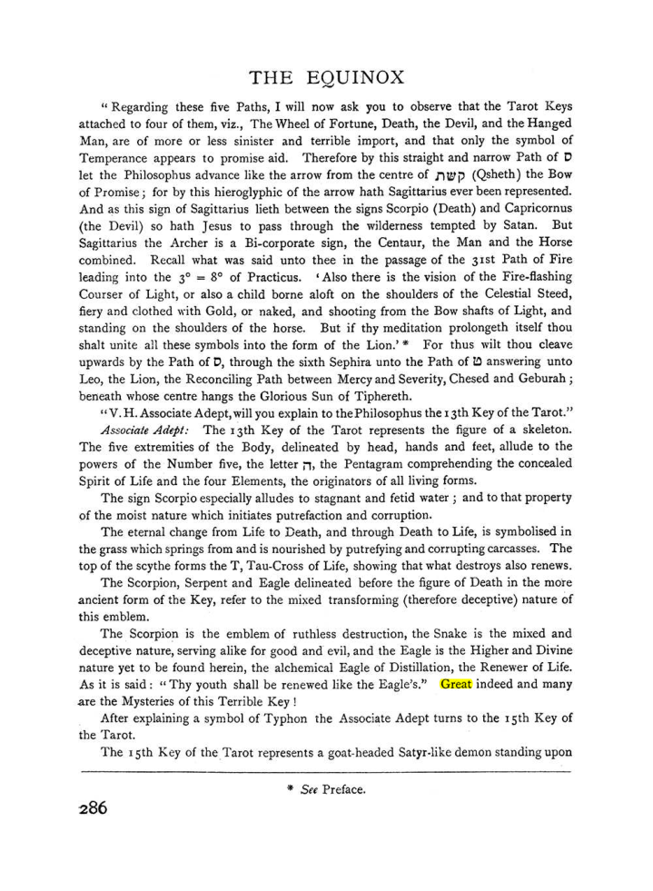 Original scan of The Equinox (Volume I, Number I), PDF page 294