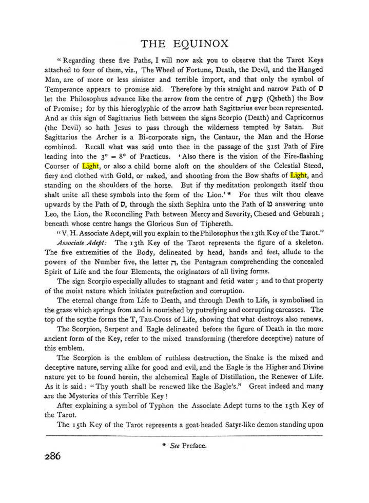 Original scan of The Equinox (Volume I, Number I), PDF page 294