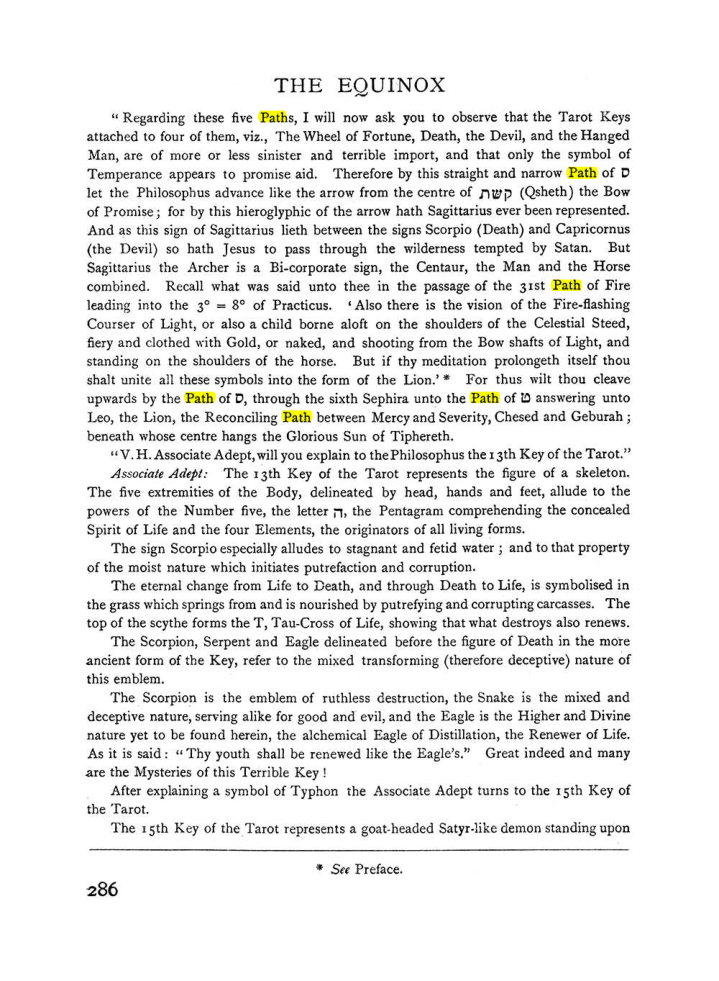 Original scan of The Equinox (Volume I, Number I), PDF page 294