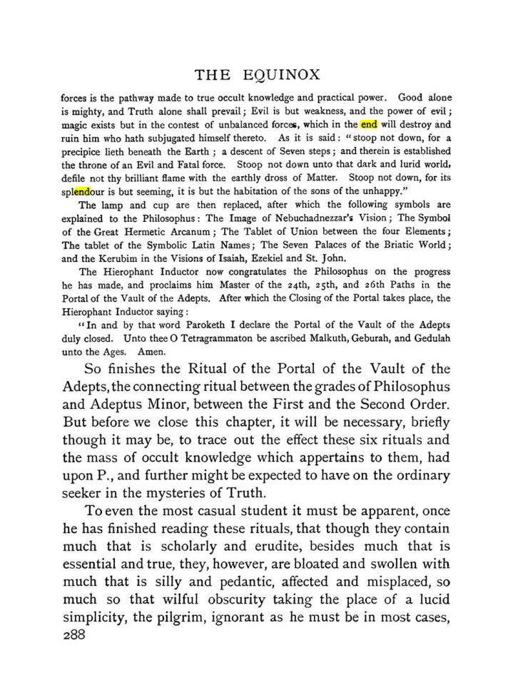 Original scan of The Equinox (Volume I, Number I), PDF page 296