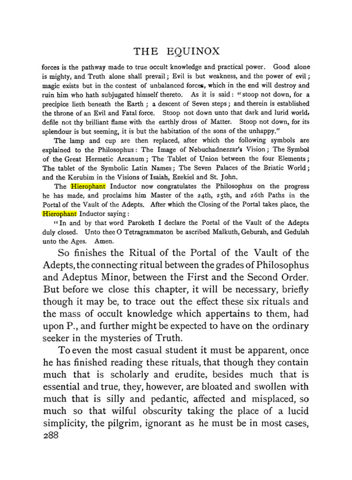 Original scan of The Equinox (Volume I, Number I), PDF page 296