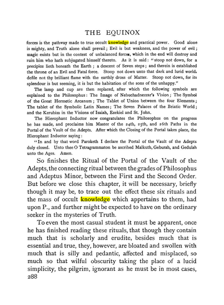 Original scan of The Equinox (Volume I, Number I), PDF page 296