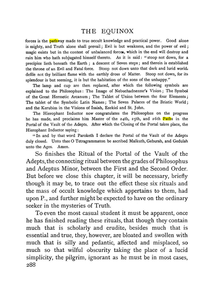 Original scan of The Equinox (Volume I, Number I), PDF page 296