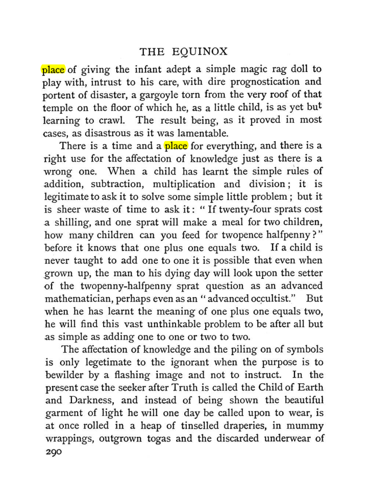 Original scan of The Equinox (Volume I, Number I), PDF page 298