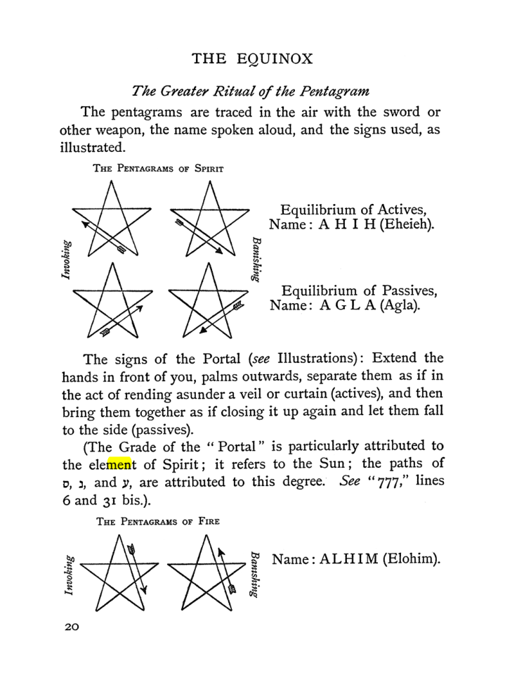 Original scan of The Equinox (Volume I, Number I), PDF page 30