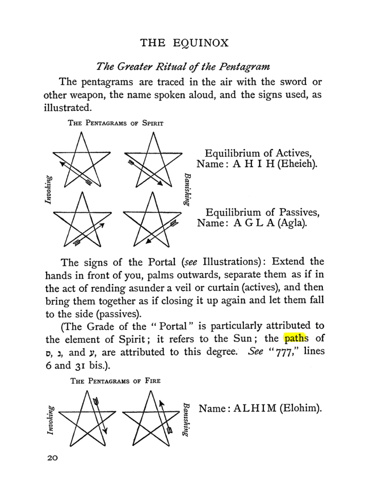 Original scan of The Equinox (Volume I, Number I), PDF page 30