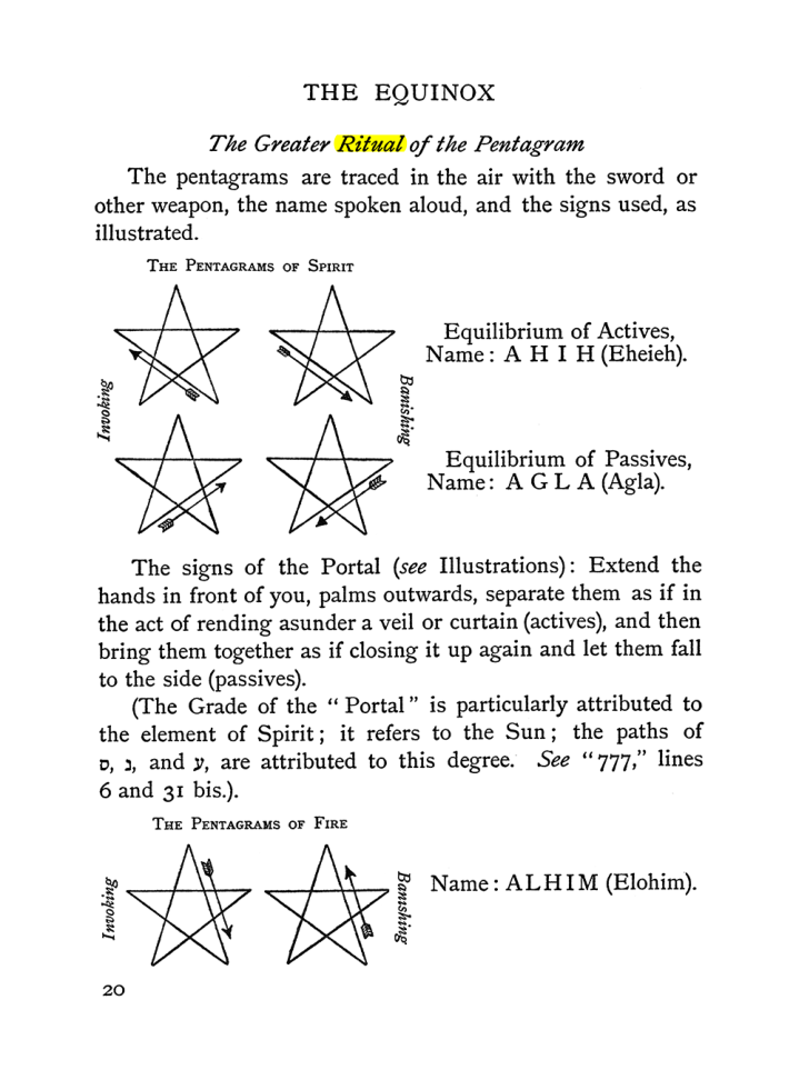 Original scan of The Equinox (Volume I, Number I), PDF page 30