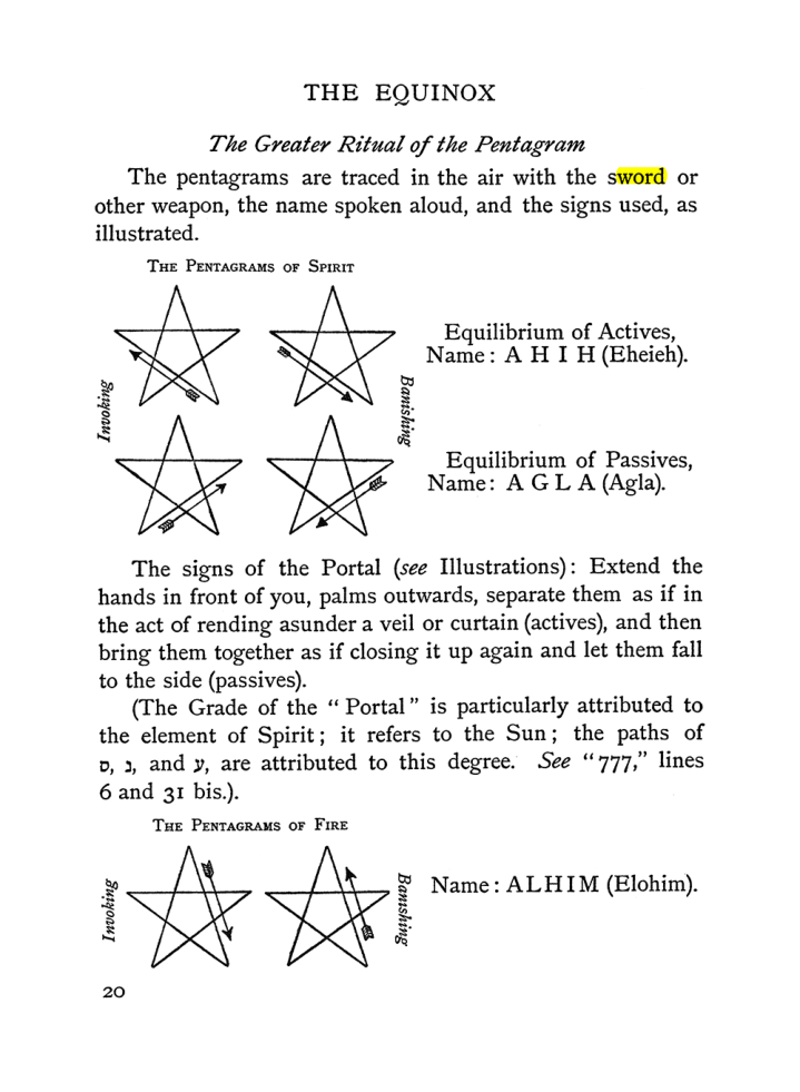 Original scan of The Equinox (Volume I, Number I), PDF page 30