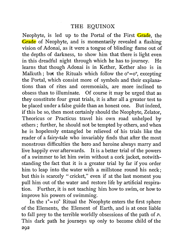 Original scan of The Equinox (Volume I, Number I), PDF page 300