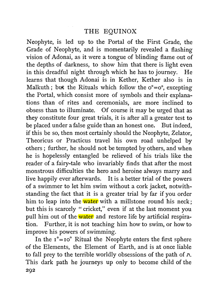 Original scan of The Equinox (Volume I, Number I), PDF page 300
