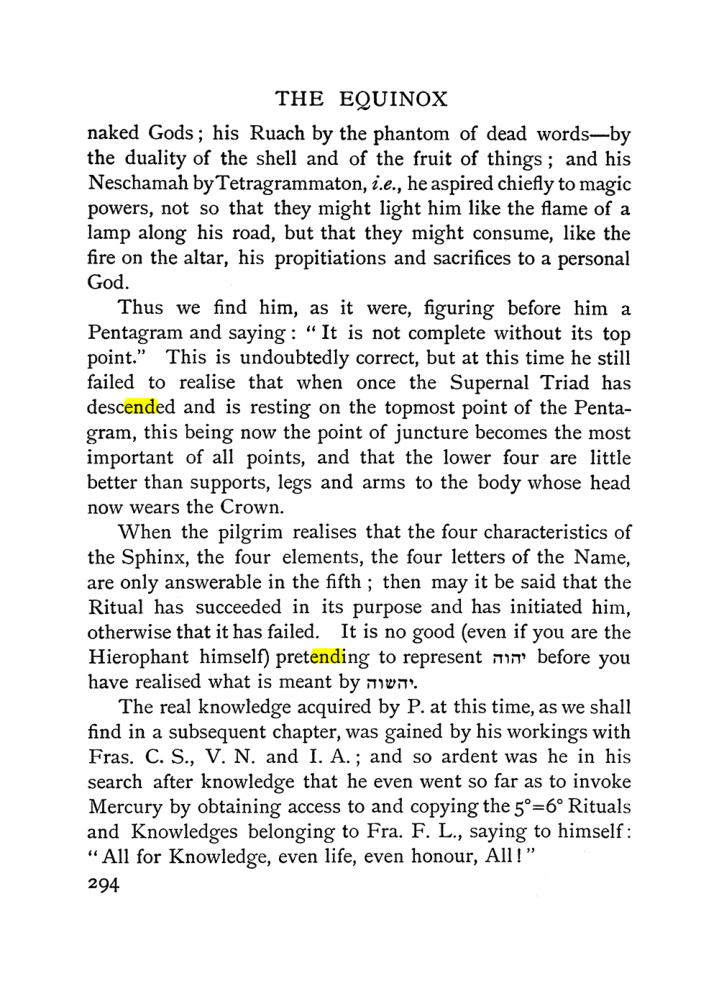 Original scan of The Equinox (Volume I, Number I), PDF page 302