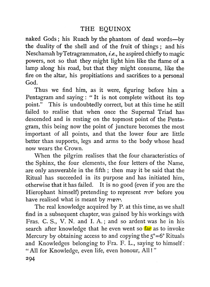 Original scan of The Equinox (Volume I, Number I), PDF page 302