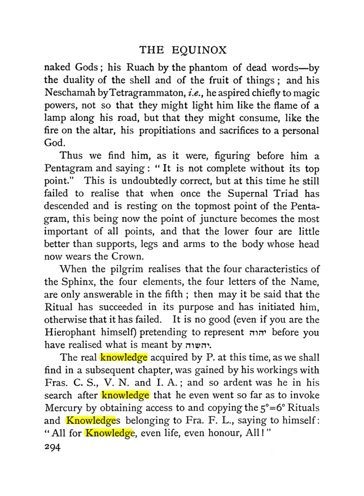Original scan of The Equinox (Volume I, Number I), PDF page 302