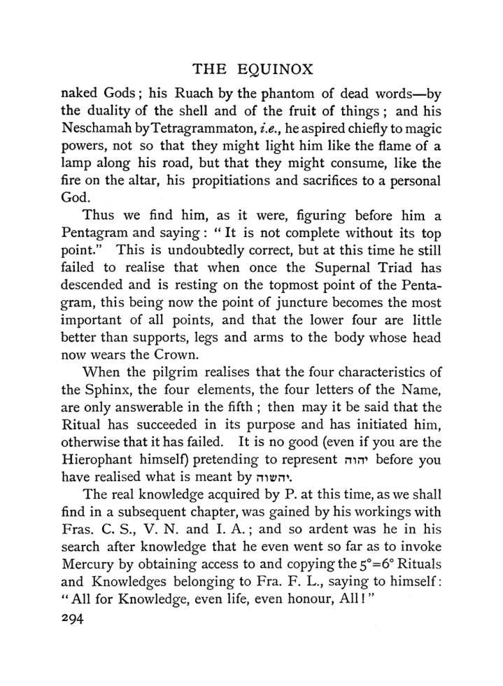 Original scan of The Equinox (Volume I, Number I), PDF page 302