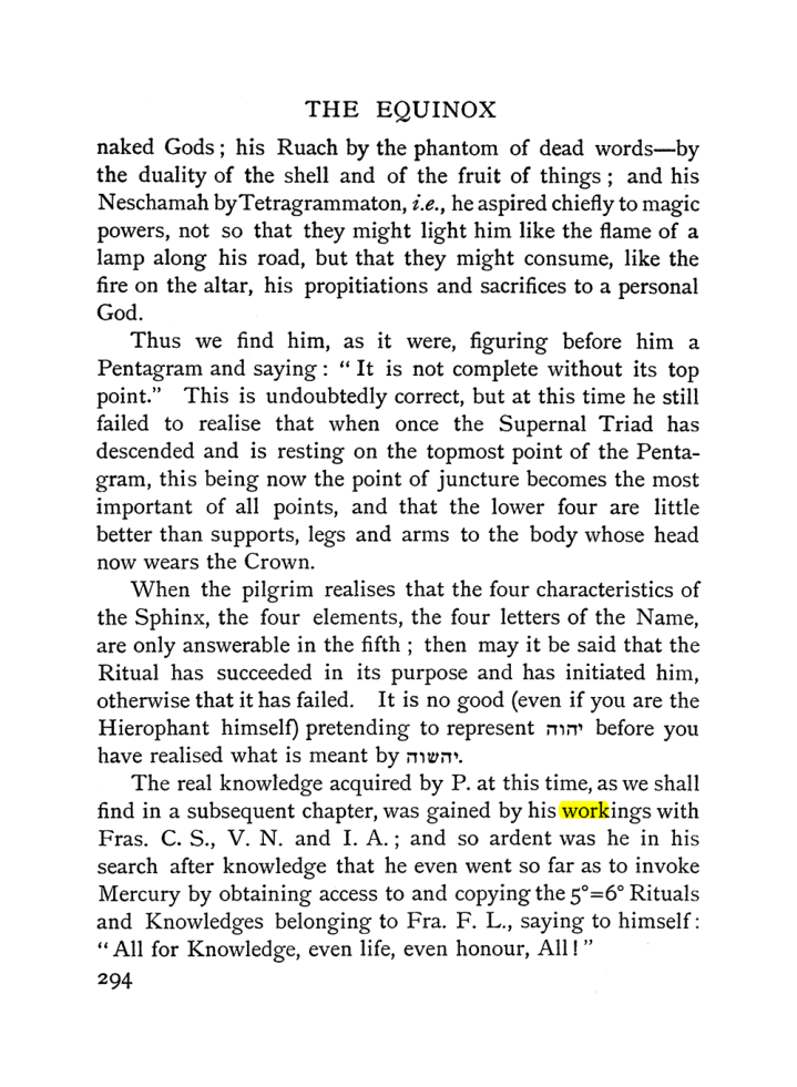 Original scan of The Equinox (Volume I, Number I), PDF page 302