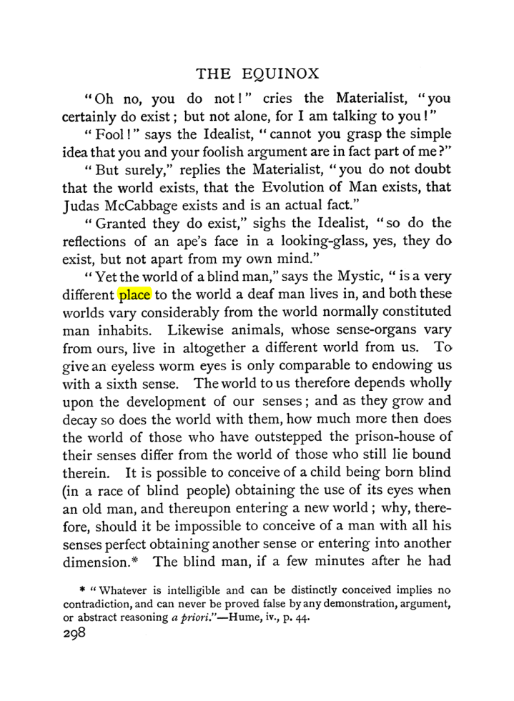 Original scan of The Equinox (Volume I, Number I), PDF page 306