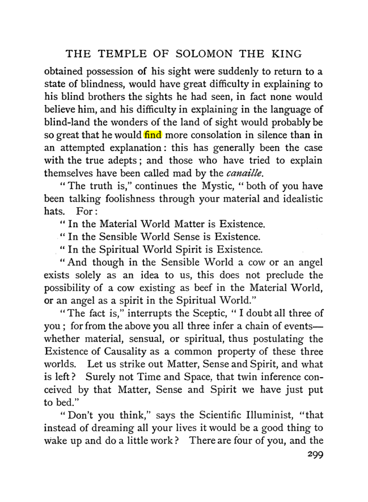Original scan of The Equinox (Volume I, Number I), PDF page 307