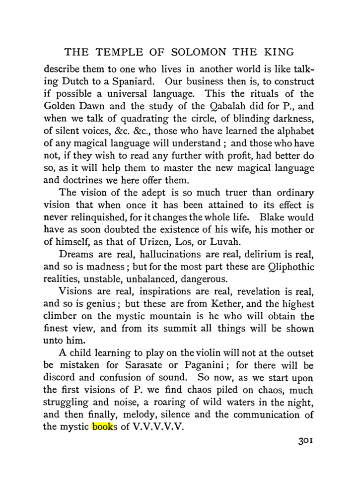 Original scan of The Equinox (Volume I, Number I), PDF page 309