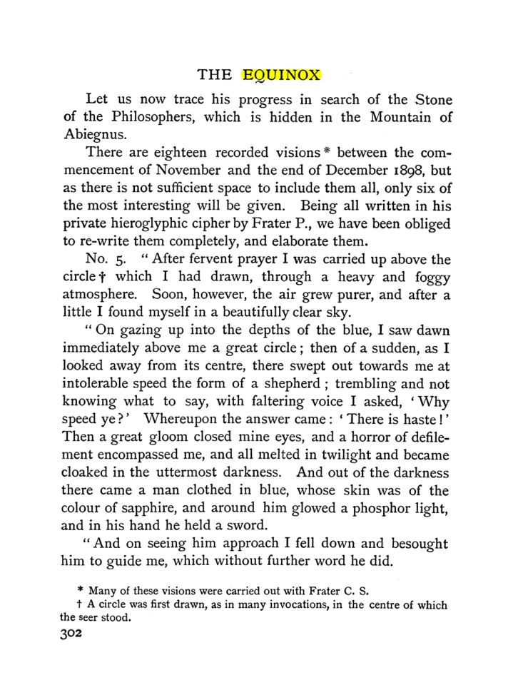 Original scan of The Equinox (Volume I, Number I), PDF page 310