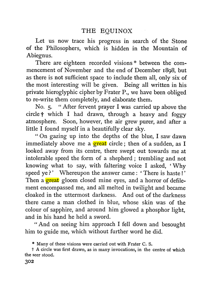 Original scan of The Equinox (Volume I, Number I), PDF page 310