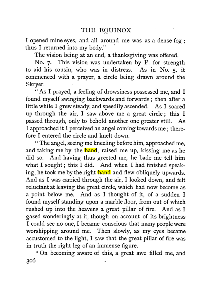 Original scan of The Equinox (Volume I, Number I), PDF page 314