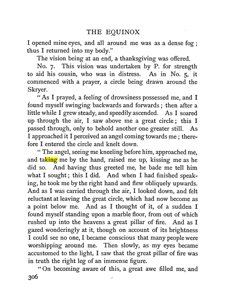 Original scan of The Equinox (Volume I, Number I), PDF page 314
