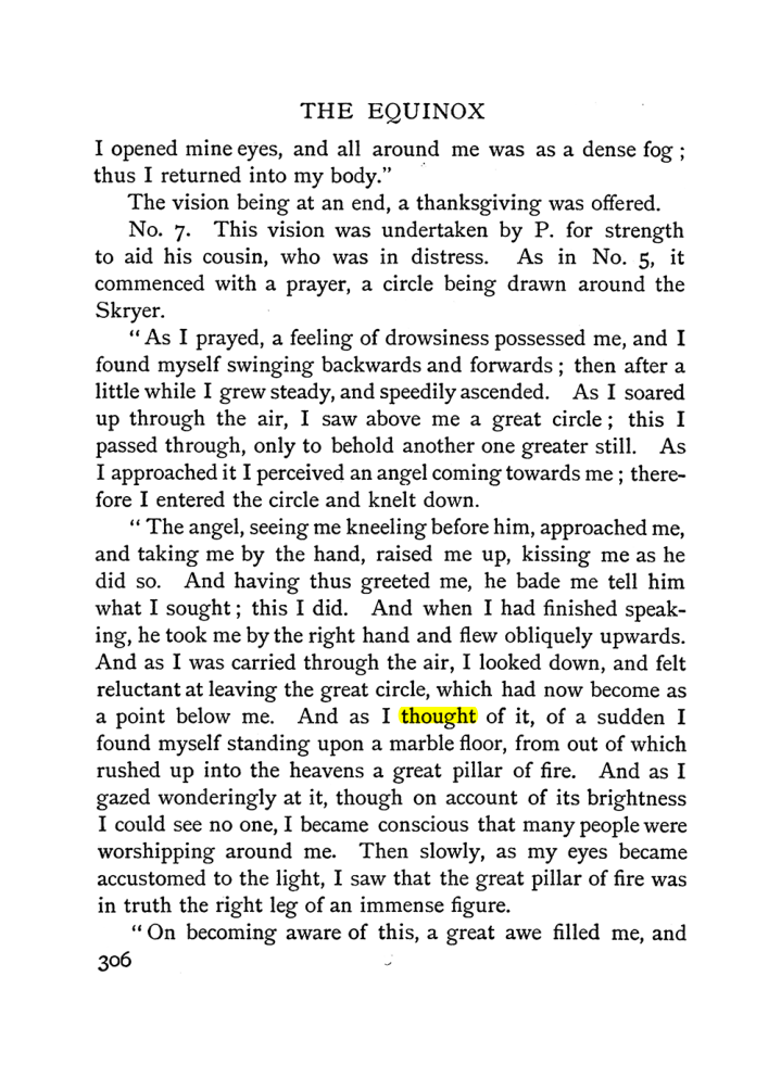 Original scan of The Equinox (Volume I, Number I), PDF page 314