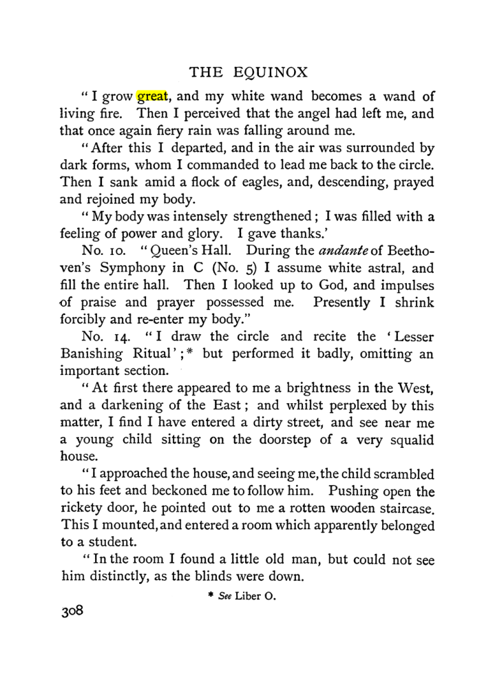 Original scan of The Equinox (Volume I, Number I), PDF page 316