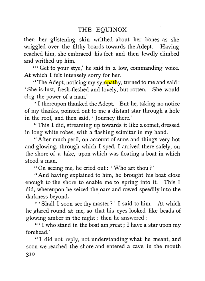 Original scan of The Equinox (Volume I, Number I), PDF page 318