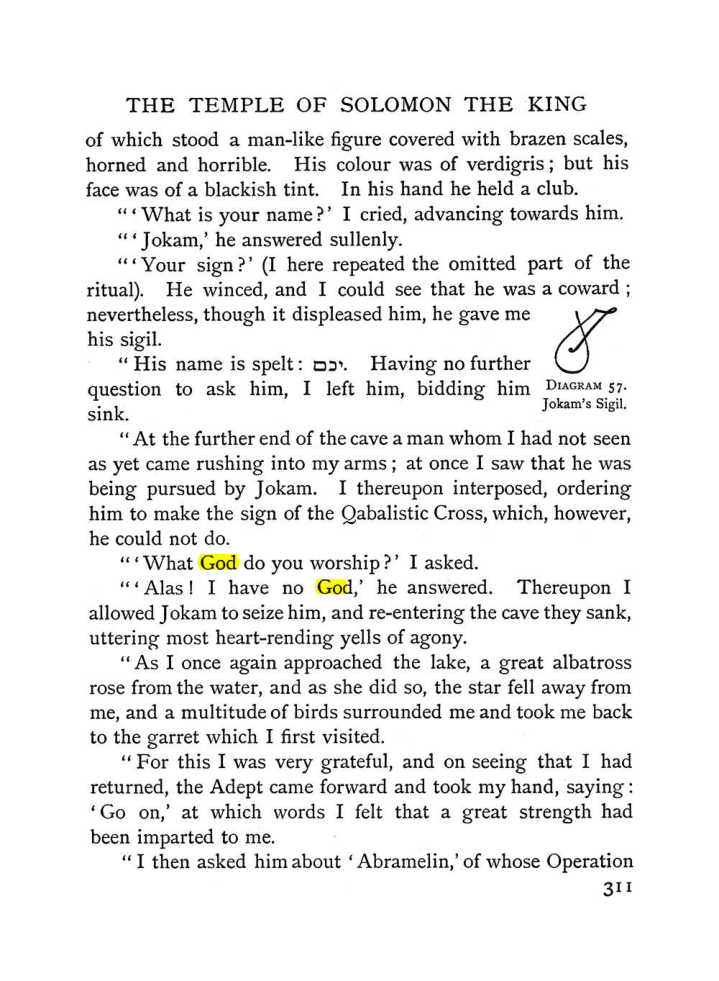 Original scan of The Equinox (Volume I, Number I), PDF page 319
