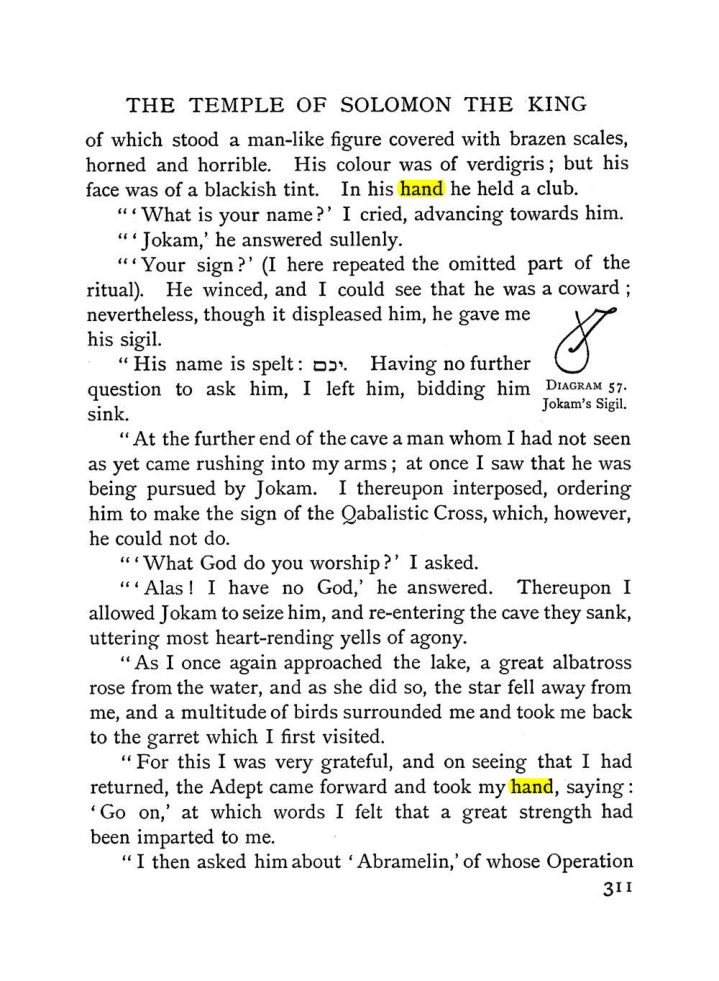 Original scan of The Equinox (Volume I, Number I), PDF page 319