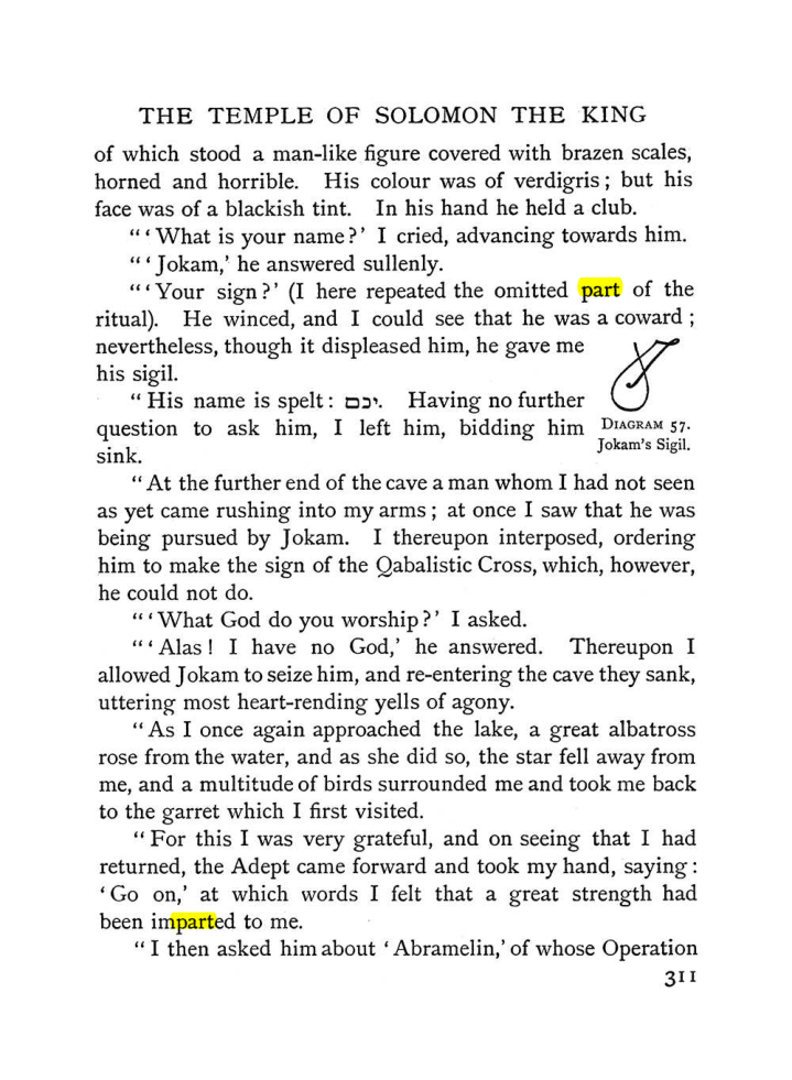 Original scan of The Equinox (Volume I, Number I), PDF page 319