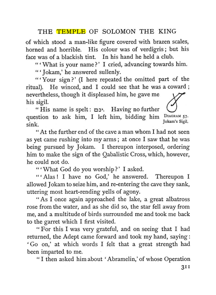 Original scan of The Equinox (Volume I, Number I), PDF page 319