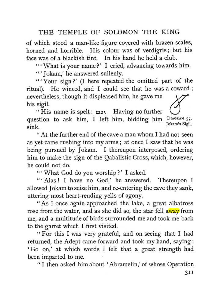 Original scan of The Equinox (Volume I, Number I), PDF page 319