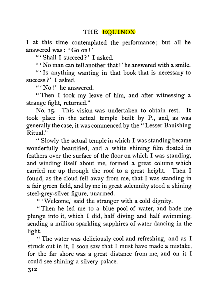 Original scan of The Equinox (Volume I, Number I), PDF page 320