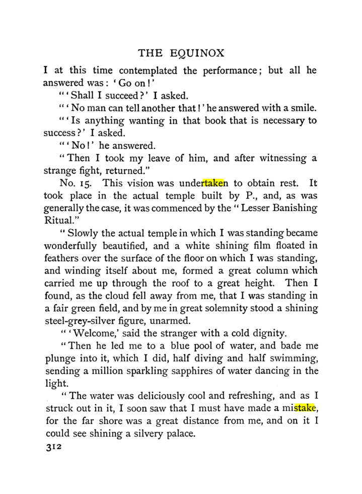 Original scan of The Equinox (Volume I, Number I), PDF page 320