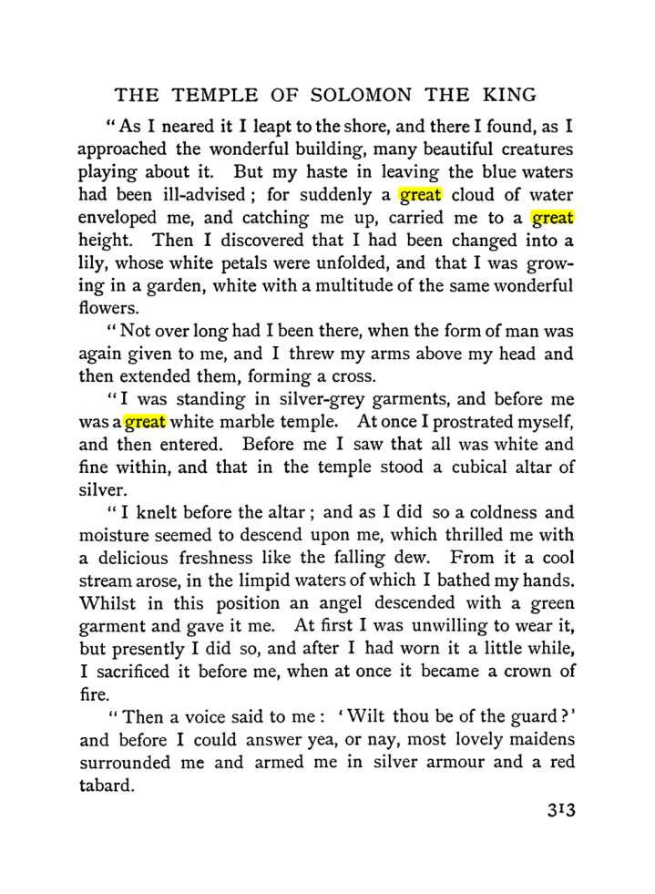 Original scan of The Equinox (Volume I, Number I), PDF page 321