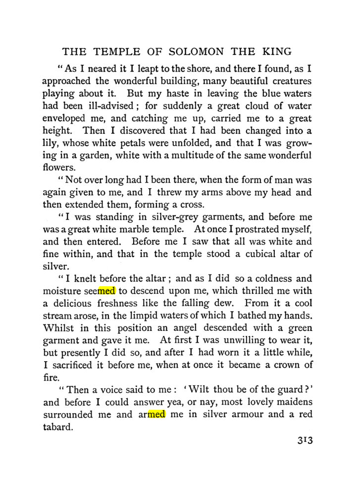 Original scan of The Equinox (Volume I, Number I), PDF page 321