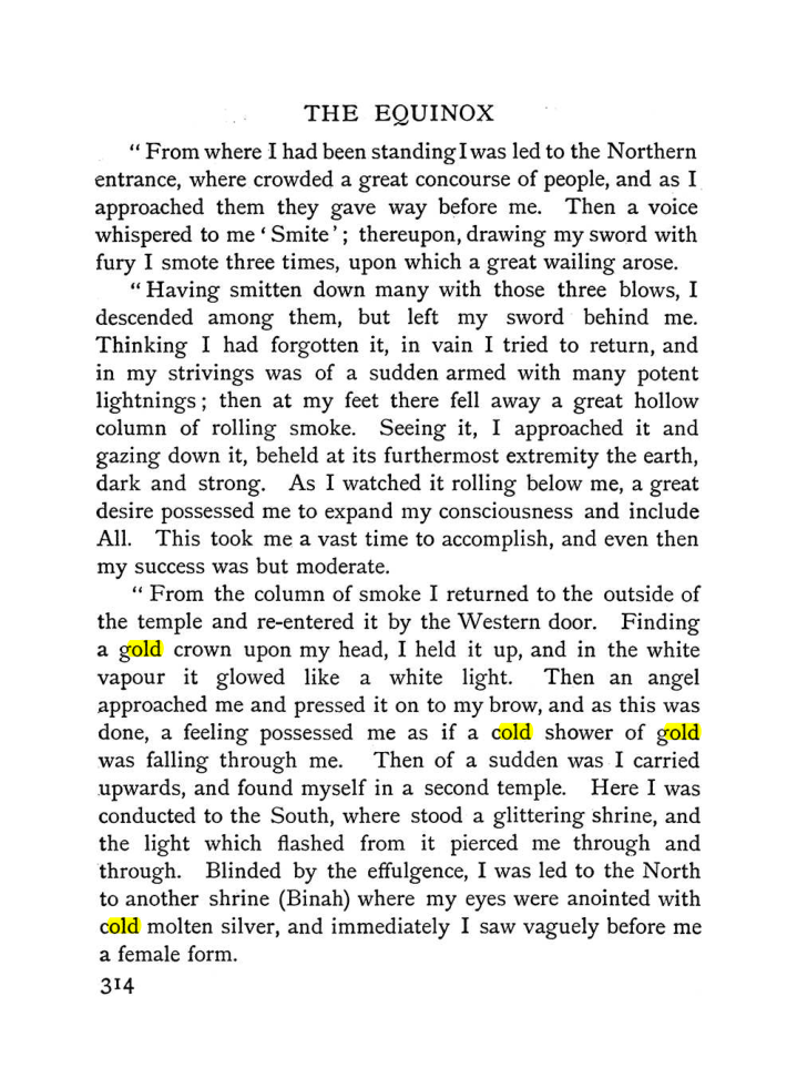 Original scan of The Equinox (Volume I, Number I), PDF page 322
