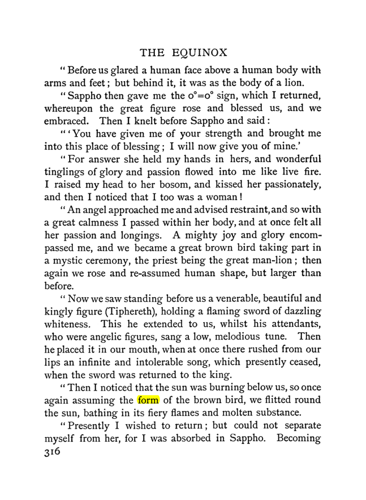 Original scan of The Equinox (Volume I, Number I), PDF page 324