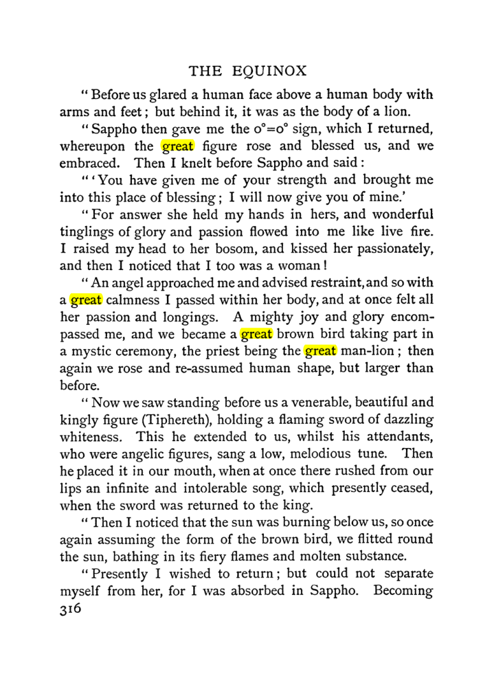 Original scan of The Equinox (Volume I, Number I), PDF page 324