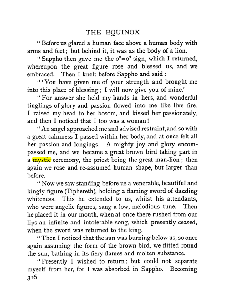 Original scan of The Equinox (Volume I, Number I), PDF page 324