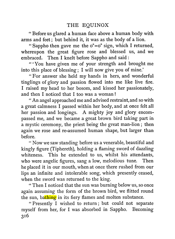 Original scan of The Equinox (Volume I, Number I), PDF page 324